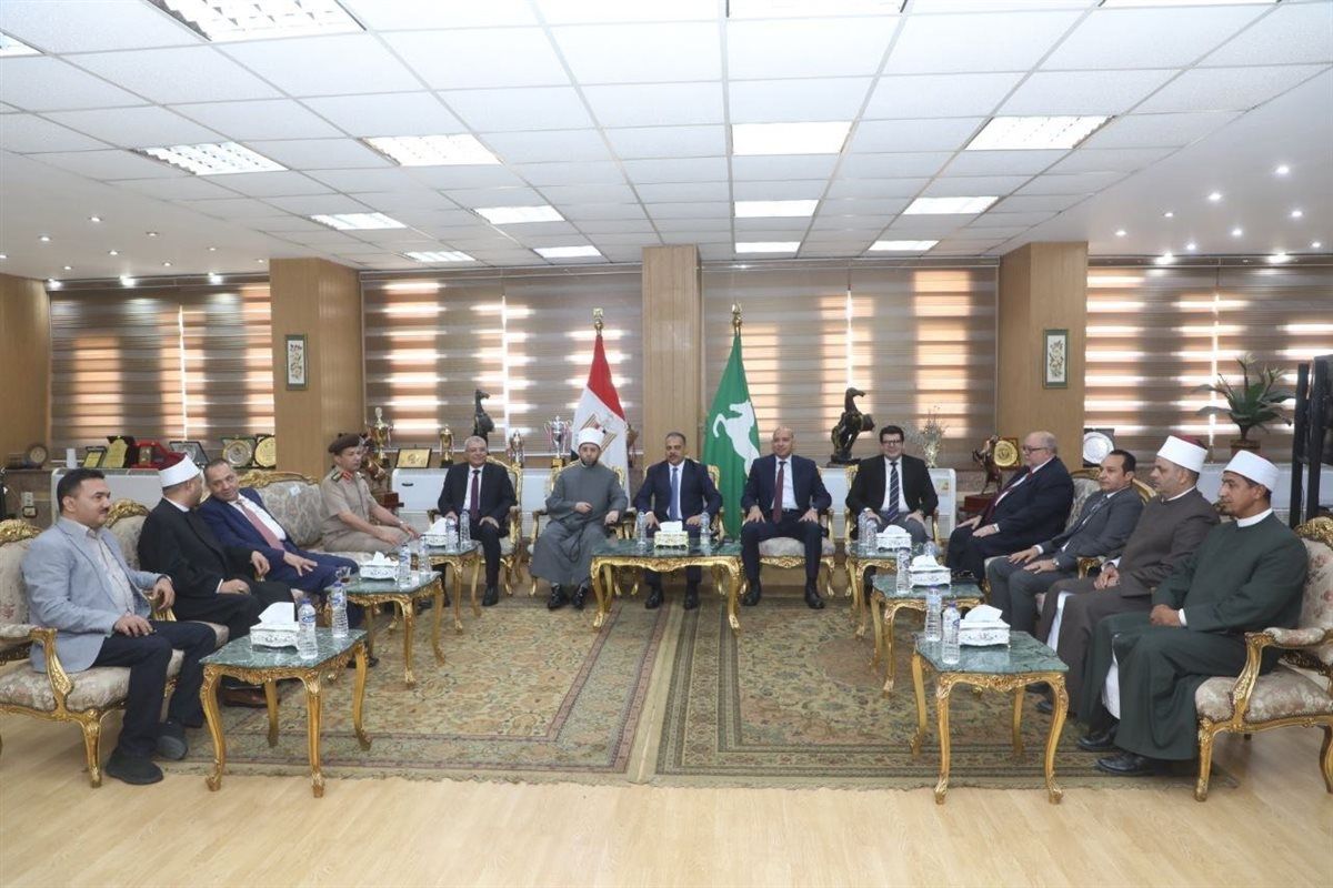 استقبال وزير الأوقاف،فيتو