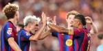 برشلونة يضرب أتلتيك بلباو بثنائية ويتصدر الليجا تحت أنظار حمزة عبدالكريم