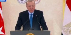 أردوغان يشكر مصر على جهودها في إيصال المساعدات الإنسانية إلى غزة