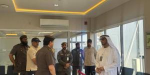المري يتفقّد مطار دبي الدولي ومنفذ حتا البري