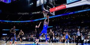 إصابة قوية لدونتشيتش .. ثاندر يهزم ليكرز بفارق 43 نقطة