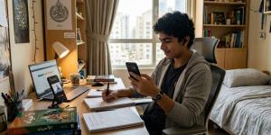 مدارس تمنع استخدام الموبايل في «التعلم عن بُعد»