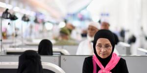 جوازات مطار الأمير محمد تستقبل أولى رحلات ضيوف الرحمن من مملكة تايلاند