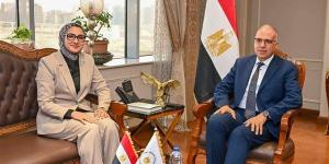 وزير الري ومحافظ الوادي الجديد يتابعان موقف استخدام المياه الجوفية وجهود التنمية