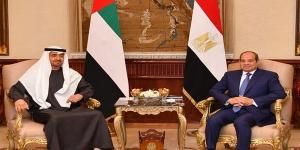 السيسي يستقبل رئيس الإمارات بقصر الاتحادية (فيديو)