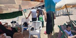 حملات مكبرة لإزالة المخالفات بشاطئ رأس البر
