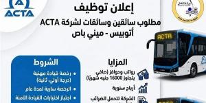 برواتب مجزية، وزارة النقل تعلن عن وظائف جديدة للشباب والفتيات
