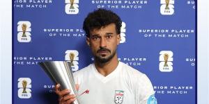 كأس العالم 2026، رامين رضائيان رجل مباراة مصر وإيران