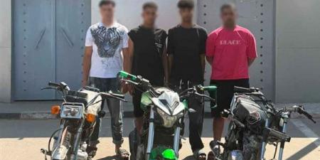 ضبط 4 أشخاص بتهمة أداء حركات استعراضية بالدراجات النارية في القاهرة