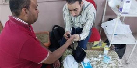 854 مستفيدا، حصاد قافلة قصر العيني الطبية الشاملة لمنوف