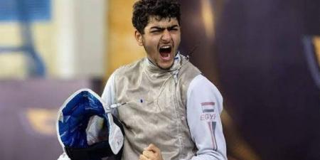 دورة ألعاب البحر المتوسط، عبد الرحمن طلبة يتأهل لربع نهائي سلاح الشيش