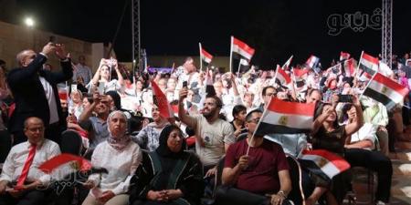 علي الحجار يختتم حفله بالقلعة بأغانٍ وطنية وسط تفاعل جماهيري كبير (صور)