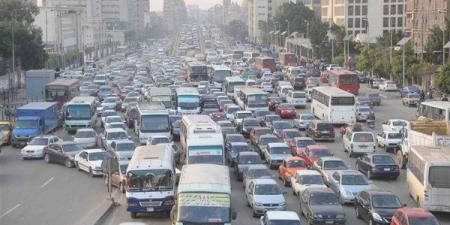 حالة المرور اليوم الثلاثاء في القاهرة الكبرى وهذه أبرز مناطق الزحام