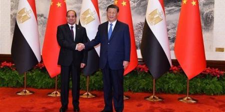 مراسم استقبال رسمية للرئيس الصيني بالاتحادية، السيسي وبينج يستعرضان حرس الشرف