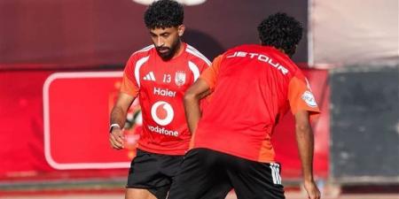 كواليس مران الأهلي اليوم لمواجهة المقاولون العرب في الدوري الممتاز