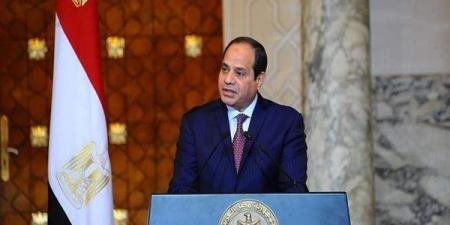 السيسي: ندعو لتغليب الحلول السياسية ومنع انزلاق المنطقة إلى دائرة أوسع من الصراع