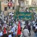 احتفالا بالمولد النبوي، انطلاق الموكب الصوفي عقب صلاة العصر من مسجد الجعفري إلى الحسين