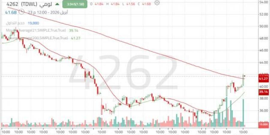 سهم لومي يبدأ تعافياً فنياً من أدنى مستوى في تاريخه