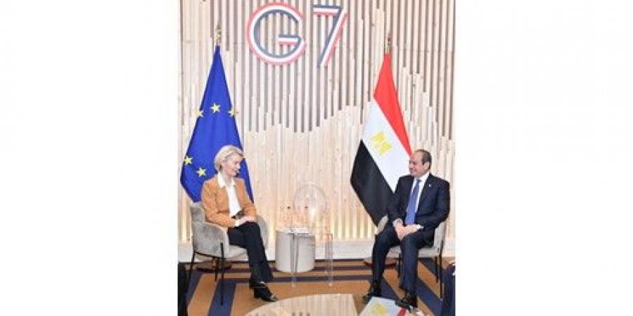 السيسي يُشدد على حرص مصر على تعزيز العلاقات مع «الأوروبي» واستكشاف فرص التعاون بمجالات مبتكرة