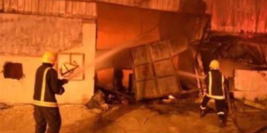 مصرع شاب في حريق فرن عيش بالمنصورة