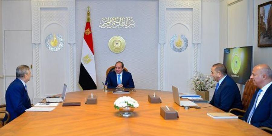 تكليفات قوية من السيسي لـ رئيسي هيئة قناة السويس وشركة ترسانة جنوب البحر الأحمر