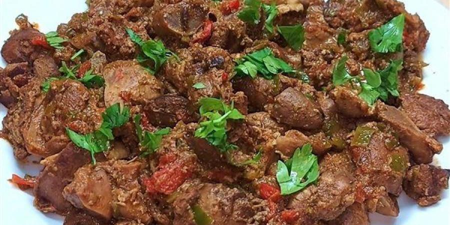 طريقة عمل الكبد والقوانص لغداء سريع واقتصادي