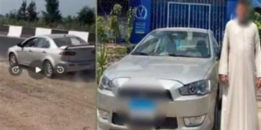 القبض على سائق يسير عكس الاتجاه أعلى كوبري في الشرقية
