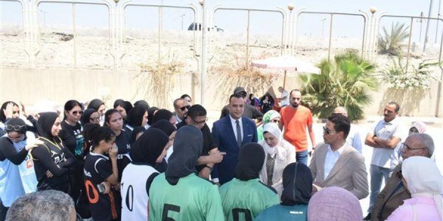 أجواء تنافسية تجمع طلاب الجامعات في مهرجان رياضي تستضيفه بنها