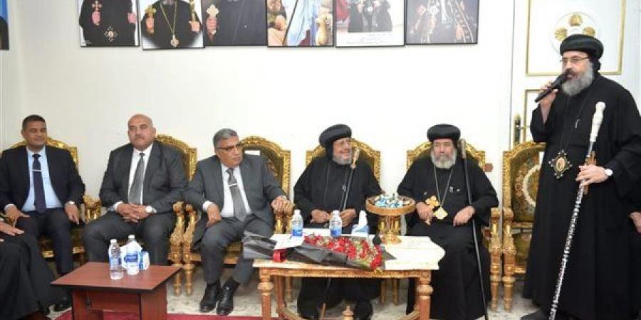 محافظ الدقهلية ومدير الأمن يشهدان الاحتفال بذكرى مولد الشهيد مار جرجس بميت دمسيس (فيديو وصور)