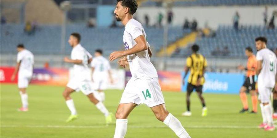 محمود حمادة أفضل لاعب في مباراة المصري والمقاولون العرب