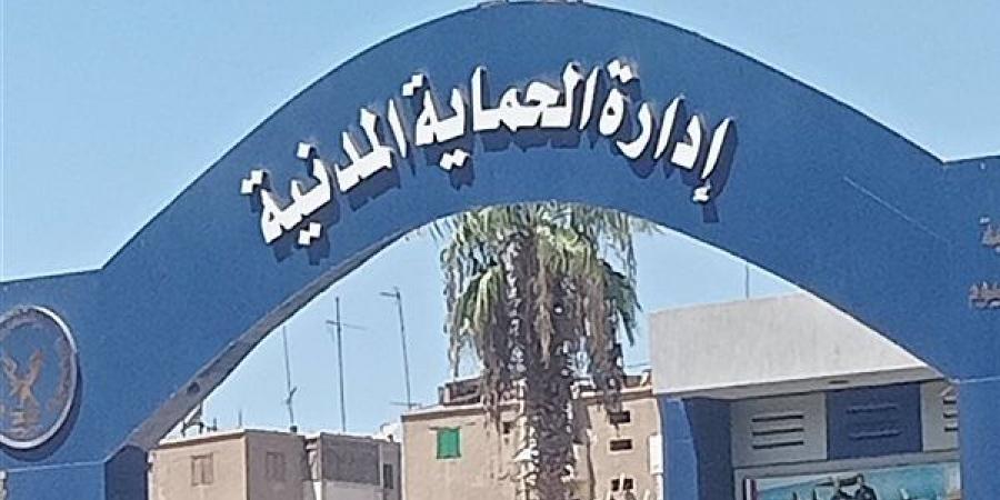 إخماد حريق في مخزن كرتون بمنطقة كوم أوشيم الصناعية بالفيوم