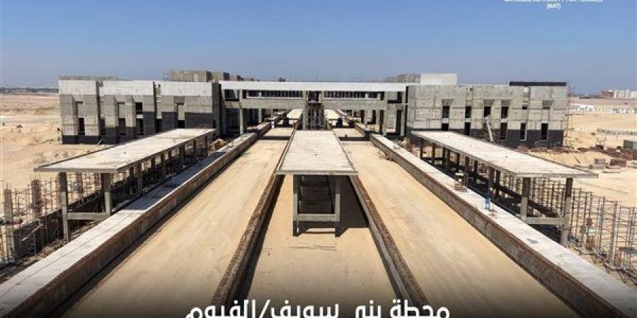 شريان تنمية جديد بالصعيد، الأنفاق تكشف تفاصيل محطة بني سويف للقطار الكهربائي السريع