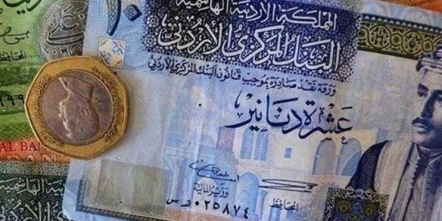 ارتفاع سعر الدينار الأردني مقابل الجنيه بالبنوك المصرية مساء اليوم الإثنين