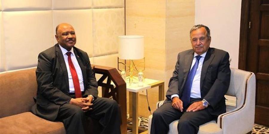نبيل فهمي يستقبل وزير خارجية السودان على هامش أعمال الدورة الوزارية الـ 166